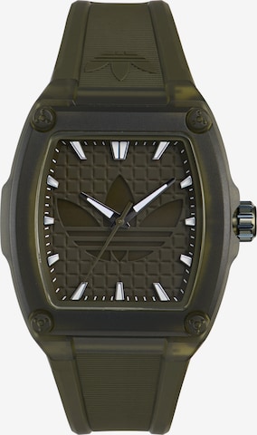 Orologio analogico 'CITY TECH' di ADIDAS ORIGINALS in verde: frontale