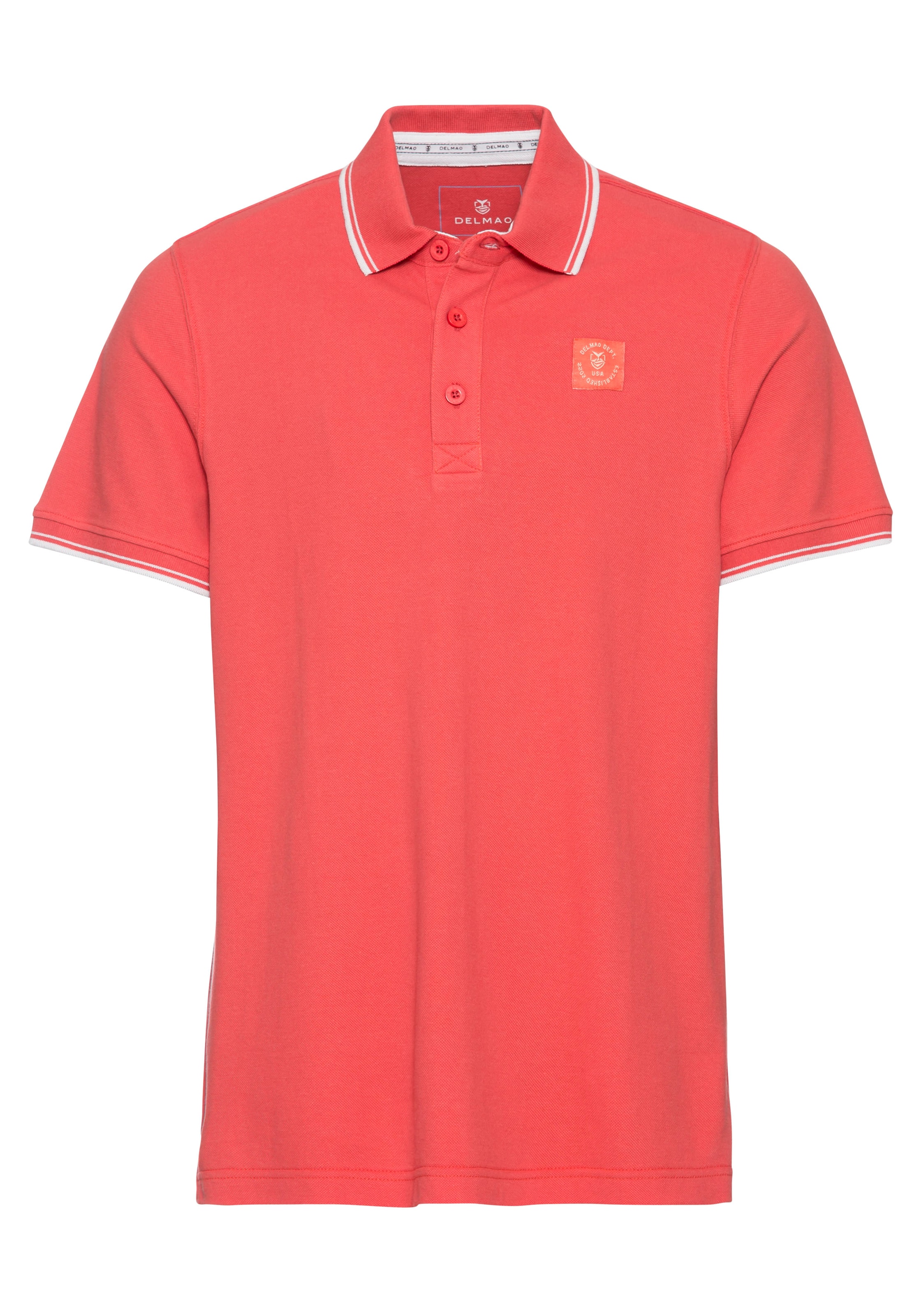 DELMAO Shirt in Orange: Vorderseite