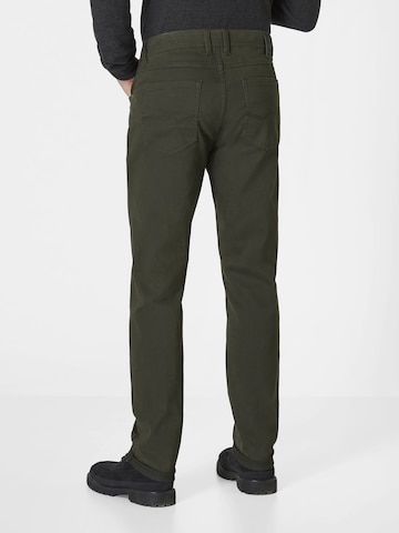 REDPOINT Regular Pants 'Milton' in Green