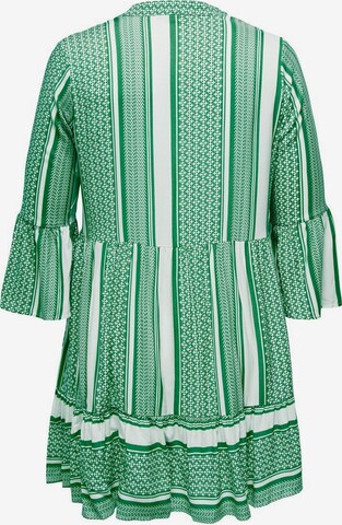 Rochie tip bluză 'Marrakesh' de la ONLY Carmakoma pe verde