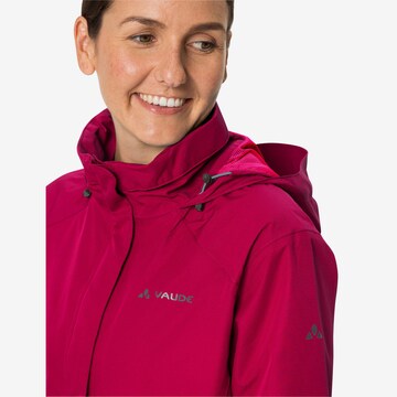 VAUDE Athletic Jacket 'Escape' in Red