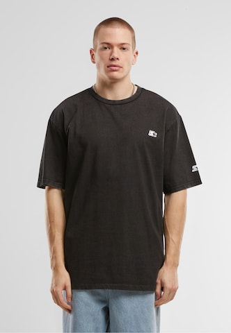 T-Shirt 'Essential' Starter Black Label en noir : devant