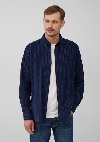 s.Oliver Regular fit Overhemd in Blauw