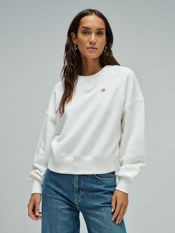 Salsa Jeans Sweatshirt in White: front