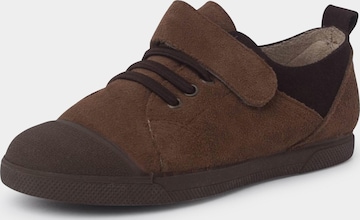 Baskets Pisamonas en beige : devant