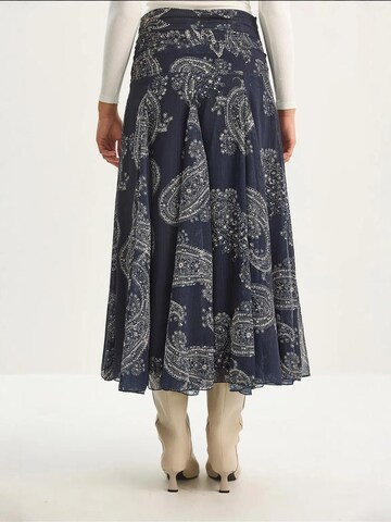 Bianco Lucci Rok in Blauw