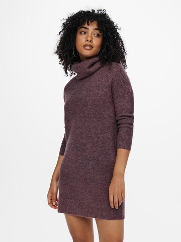 ONLY Knit dress 'JANA' in Pink: front