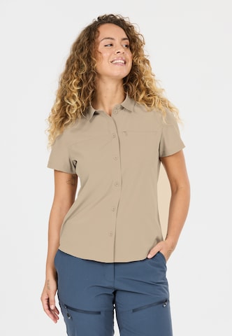 Whistler Funktionsbluse 'Jeromy' in Braun: Vorderseite