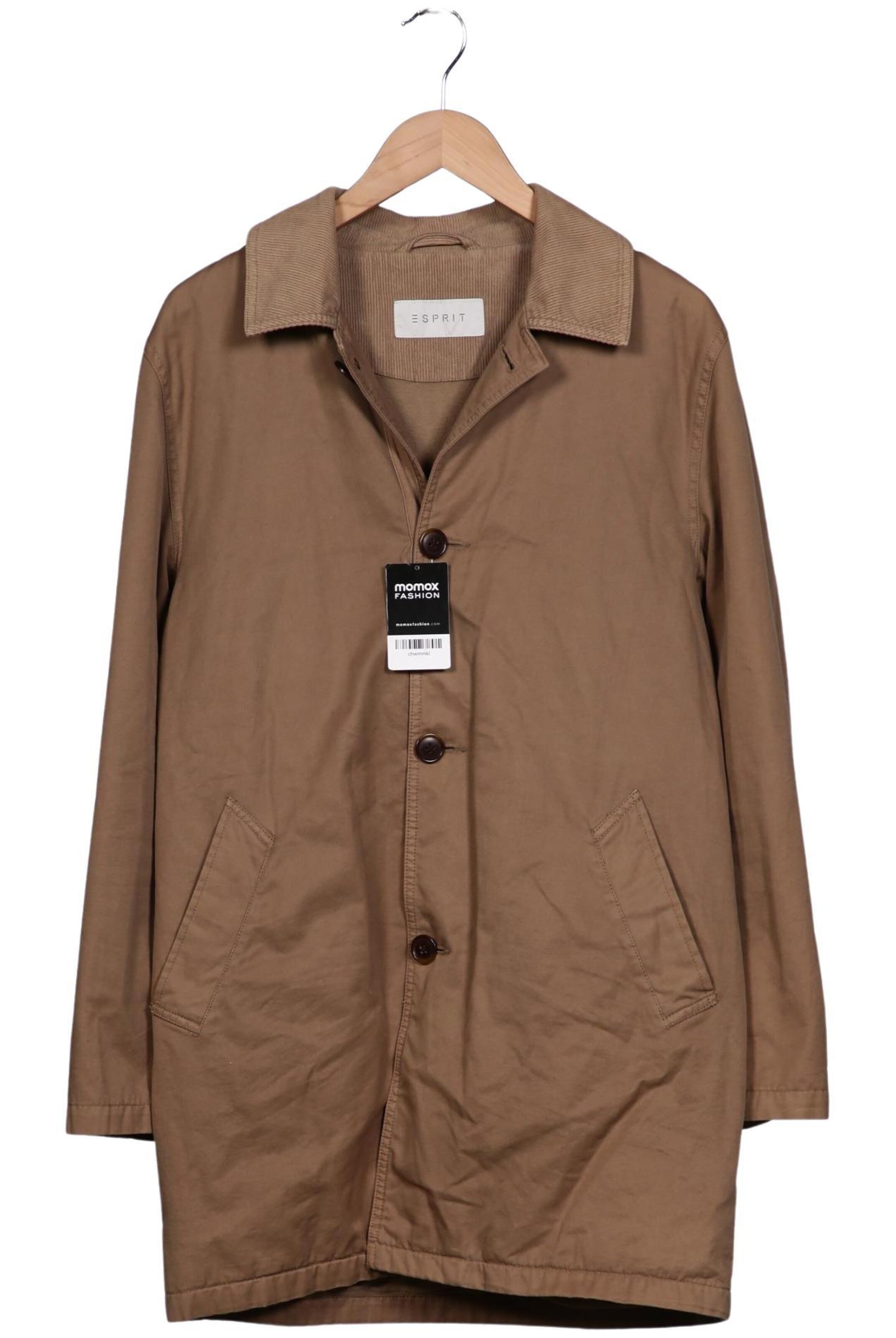 ESPRIT Jacket & Coat in M in Brown: front