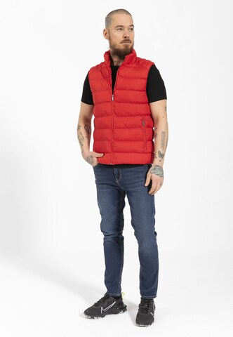 Gilet Jimmy Sanders en rouge