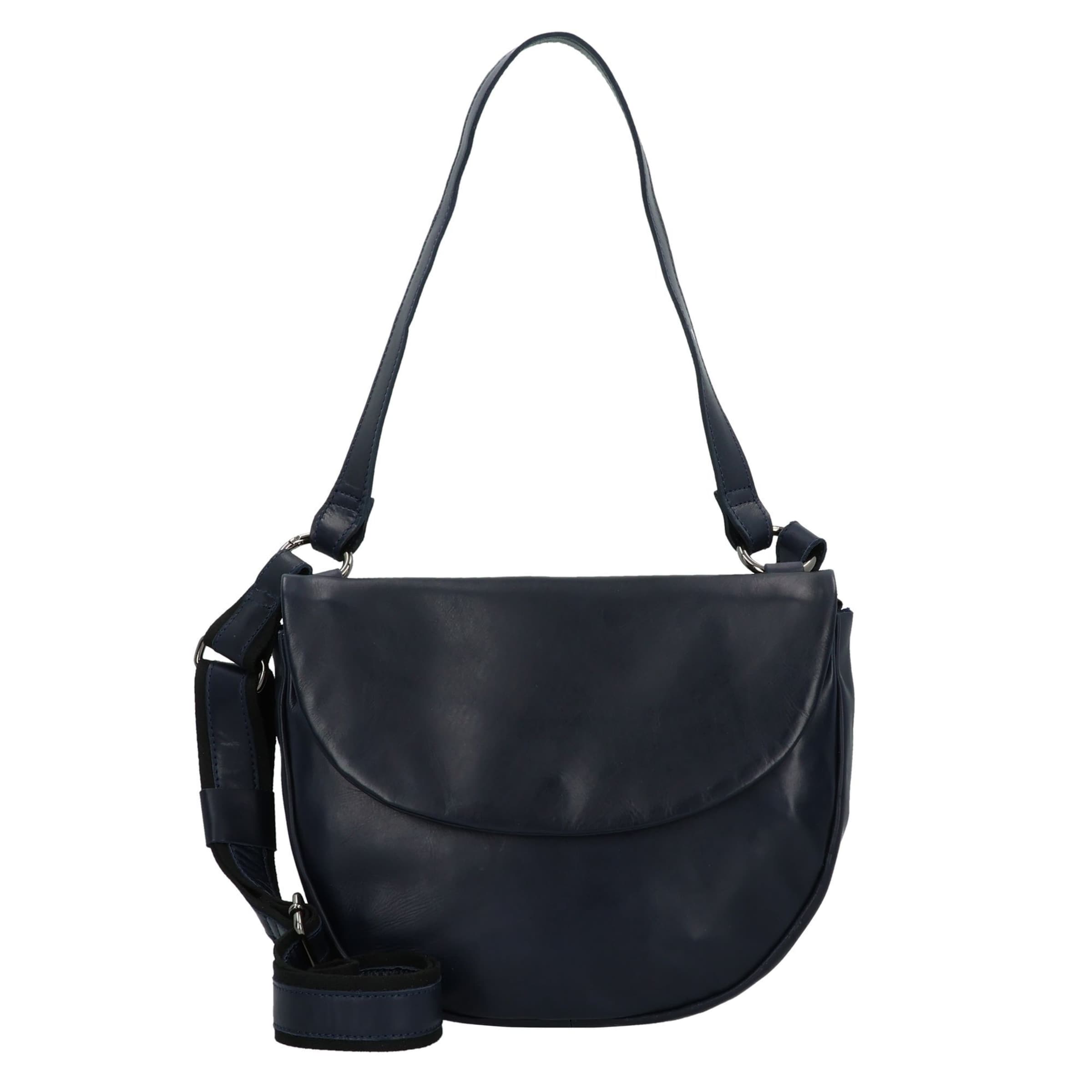 Harold's Schultertasche 'Caugio' in Blau: Vorderseite