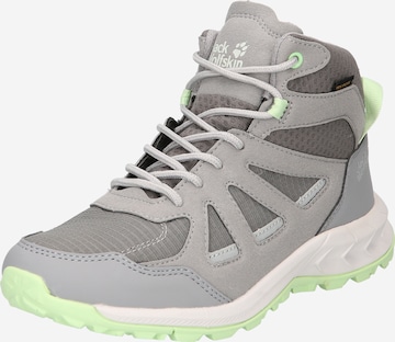 Boots 'WOODLAND 2' di JACK WOLFSKIN in grigio: frontale