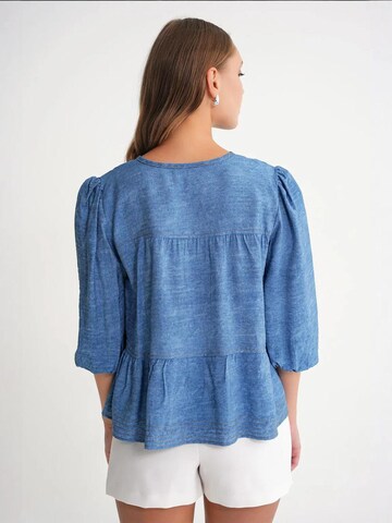 MixRay Blouse in Blauw