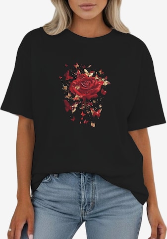 GORHEY Shirt in Schwarz: Vorderseite