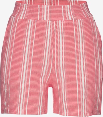 LASCANA Loosefit Shorts in Rot: Vorderseite