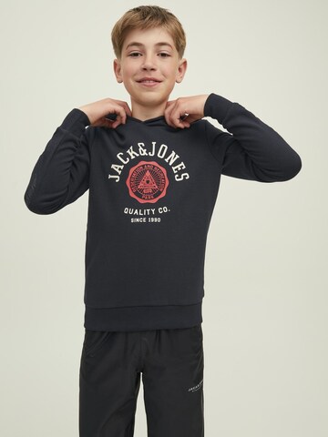 Felpa di Jack & Jones Junior in nero: frontale