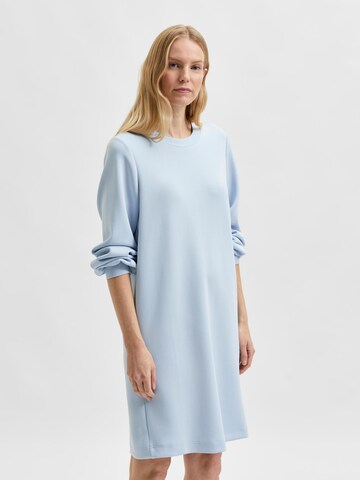 SELECTED FEMME Jurk 'Tenny' in Blauw: voorkant