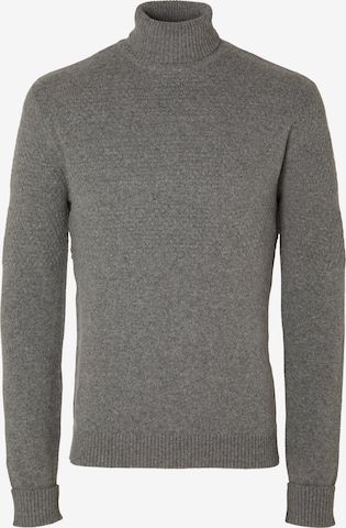 SELECTED HOMME Pullover 'SKIPPER' i grå: forside