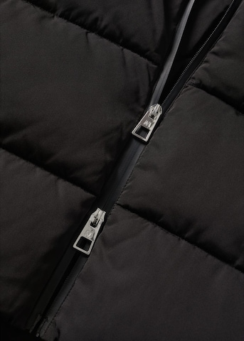MANGO Zimná bunda 'Tokyo' - Čierna