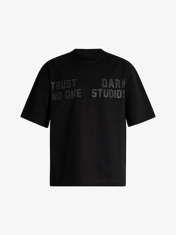 DARK LABEL Shirt in Black: front
