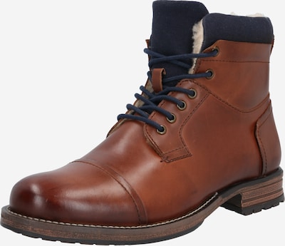 ABOUT YOU Lace-Up Boots 'Finn' in Brown / Cognac, Item view