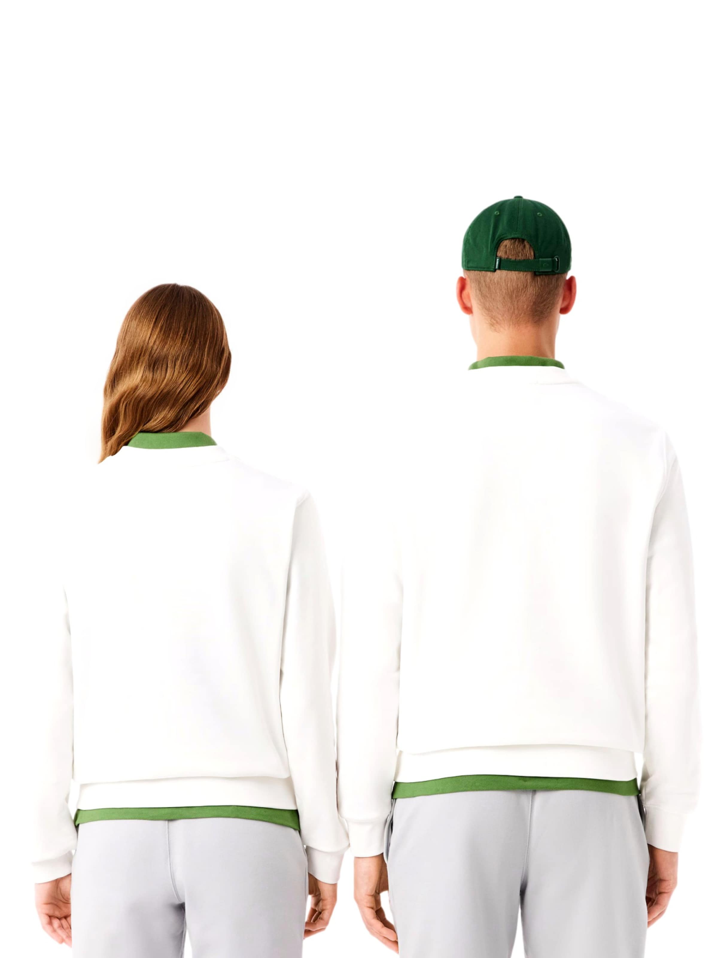 LACOSTE Sweatshirt in White