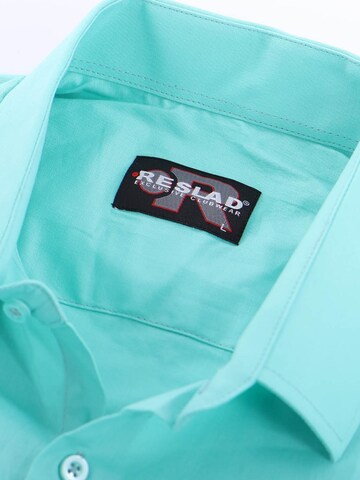 Reslad Regular fit Button Up Shirt 'RS7025' in Green