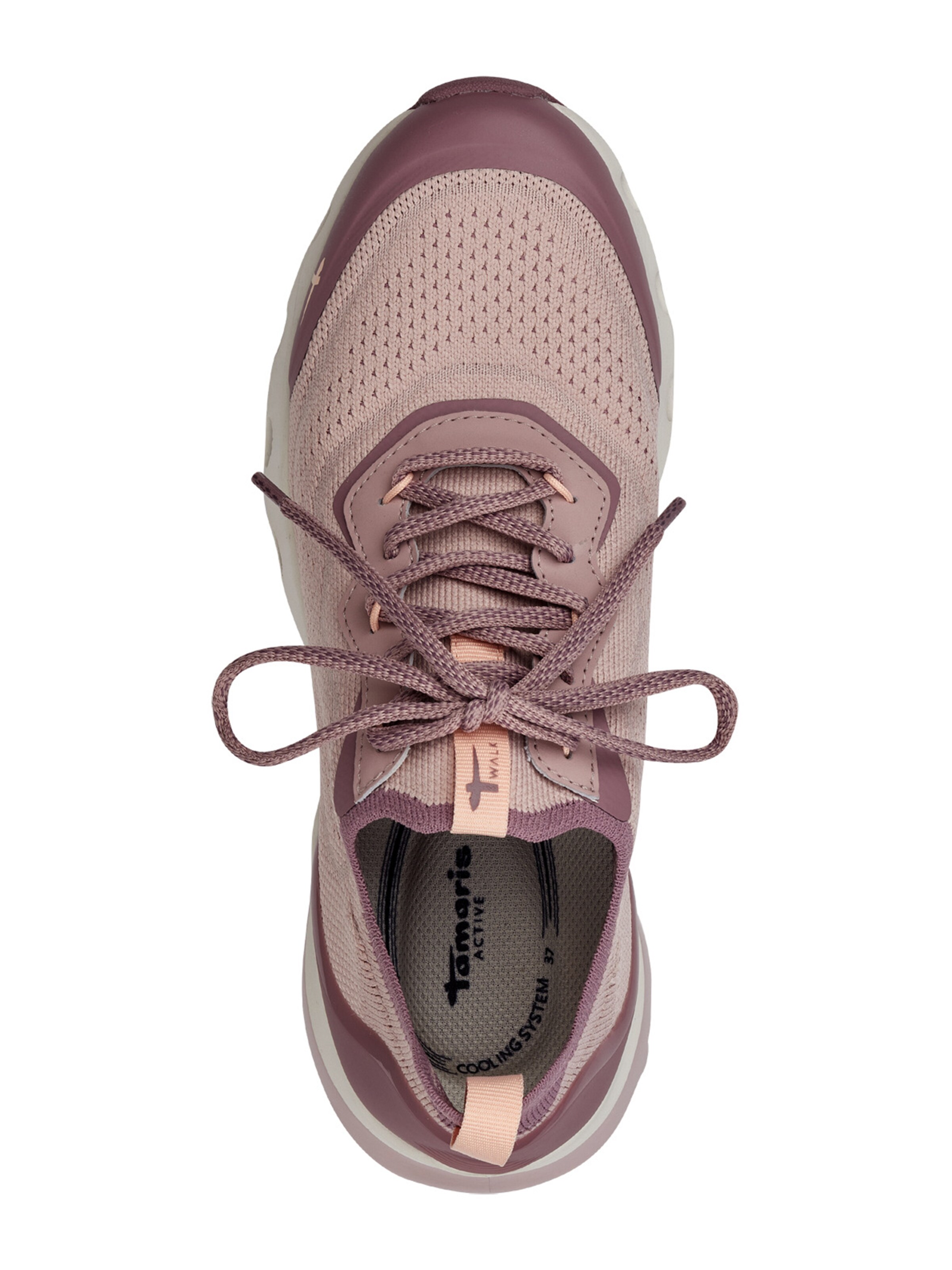 Tamaris Σνίκερ χαμηλό σε ροζ