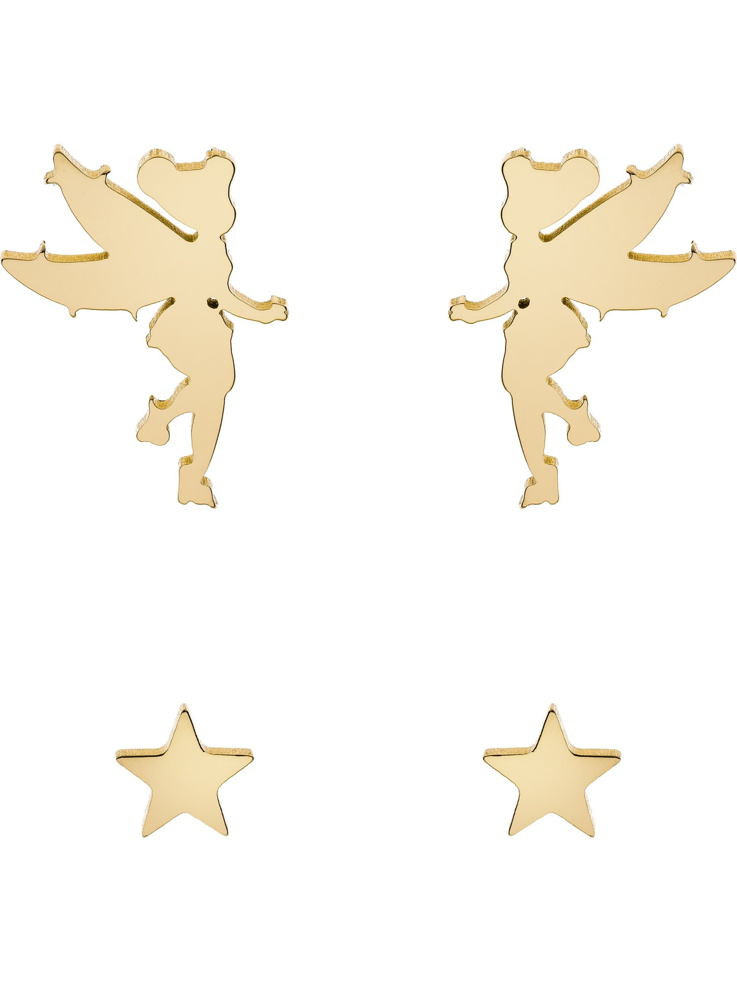 Disney Jewelry Ohrringe in Gold: Vorderseite