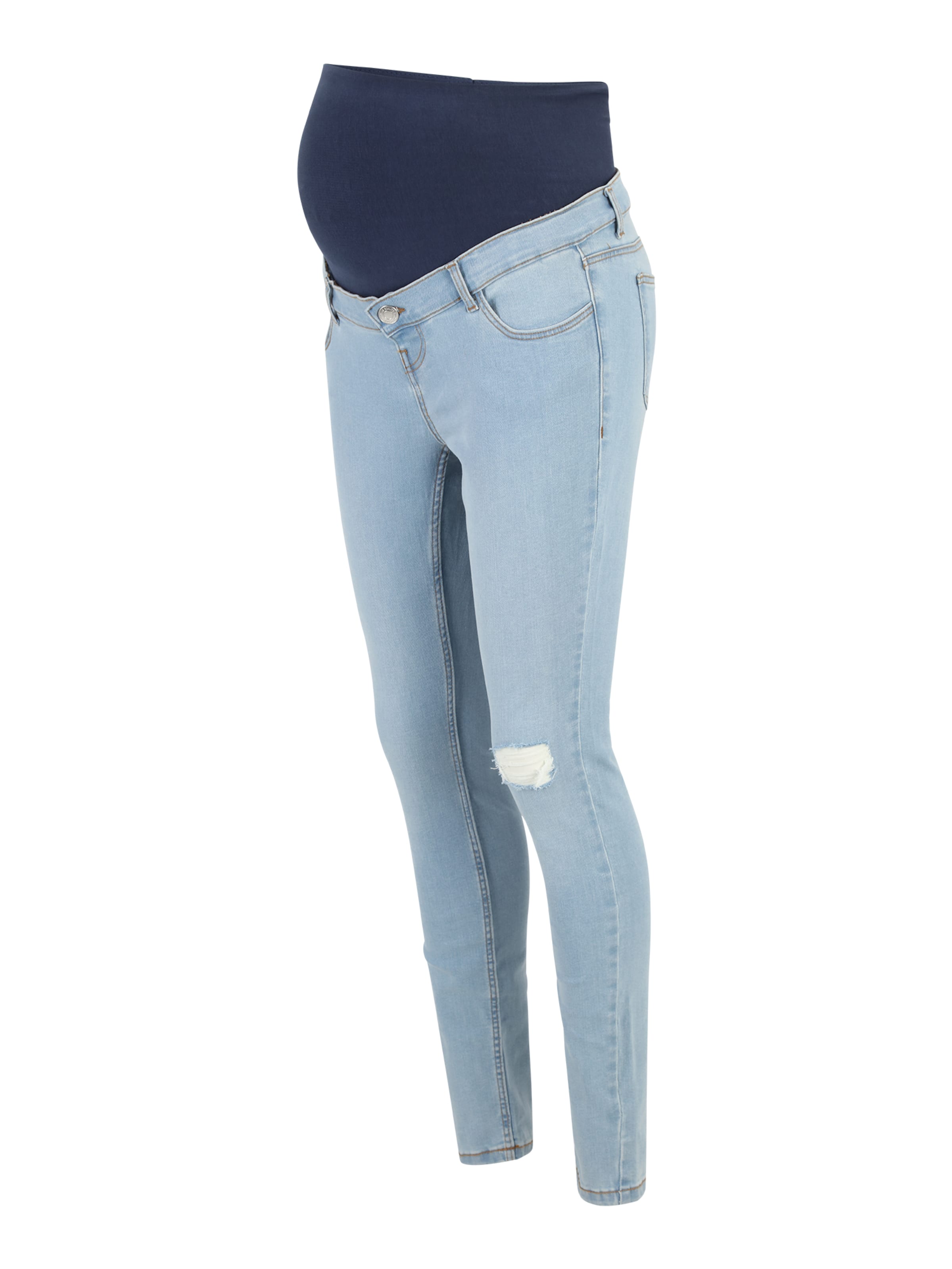 Vero Moda Maternity - Skinny Vaquero 'Ziv' en azul: frente