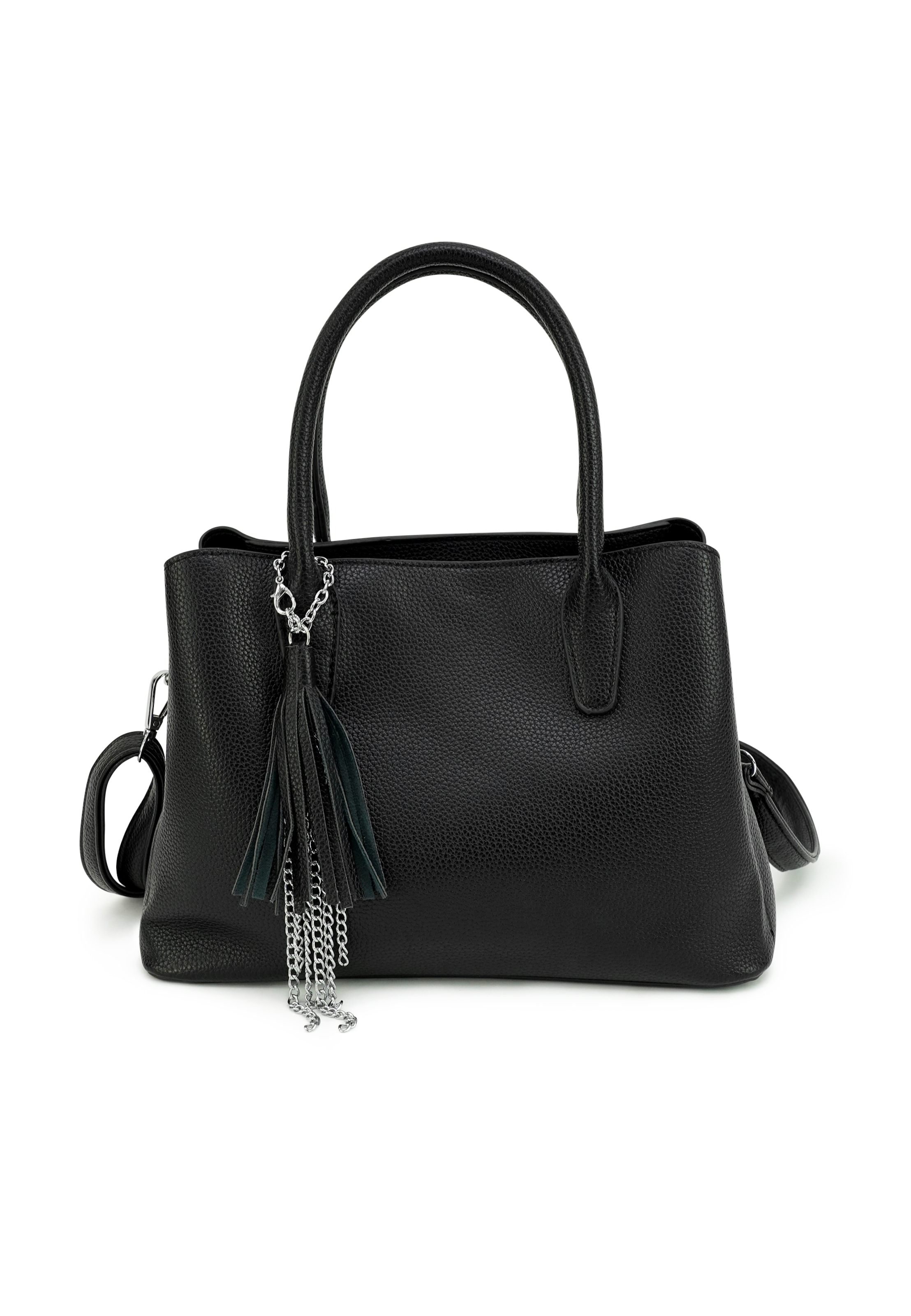 HARPA Handbag 'TIANA' in Black: front