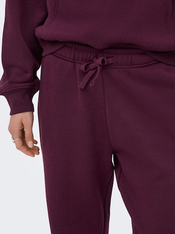 ONLY Tapered Pants 'ONLBest' in Red