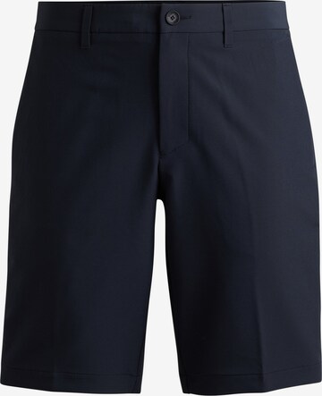 BOSS Slim fit Pants in Blue: front