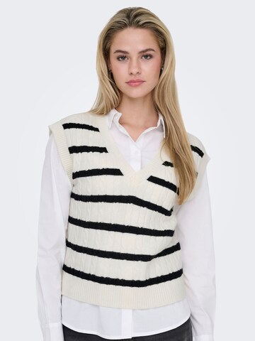 Gilet 'ONLKATIA' ONLY en blanc
