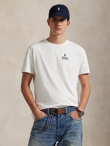 Polo Ralph Lauren T-shirt i vit: framsida