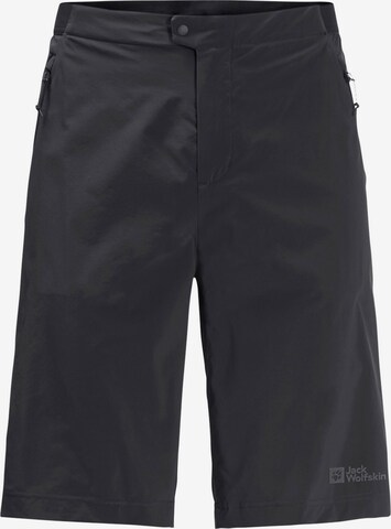 JACK WOLFSKIN Sports trousers 'PRELIGHT' in Black: front