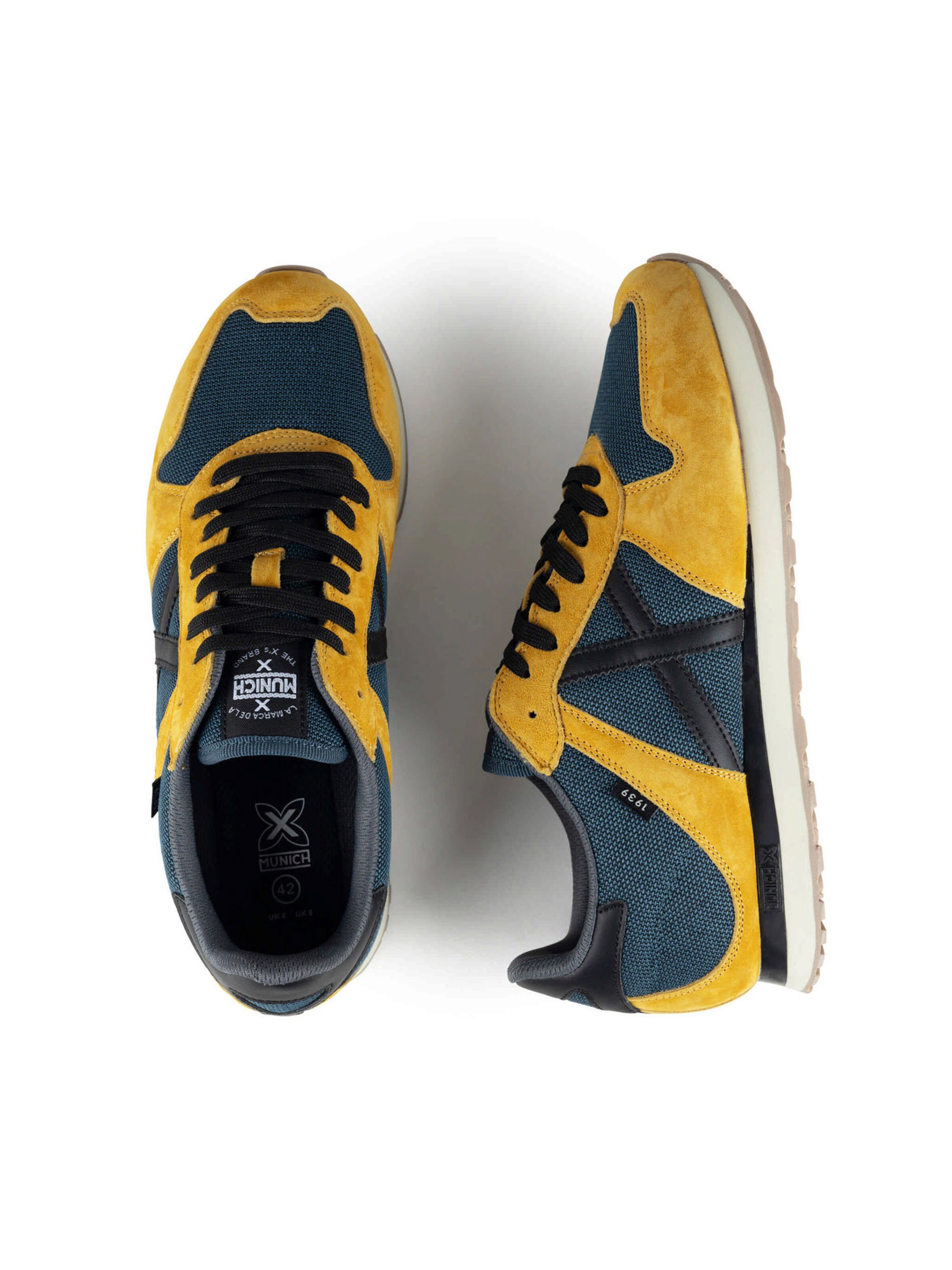MUNICH Sneakers laag 'MASSANA CLASSIC' in Blauw: bovenkant