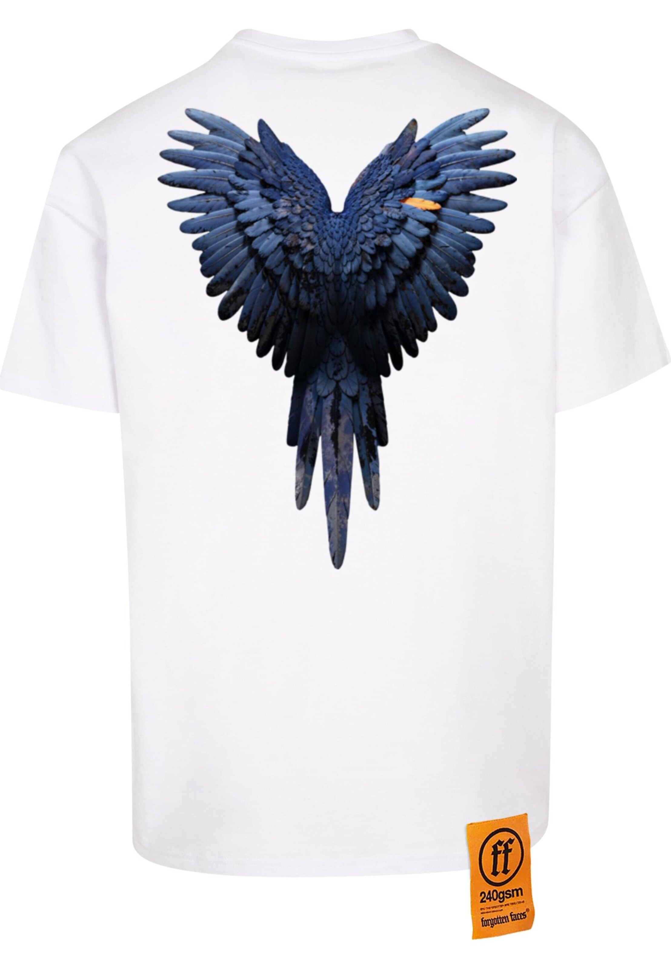 Forgotten Faces Shirt 'Bravery' in White