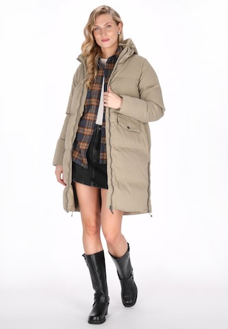 DreiMaster Vintage Wintermantel in Grijs