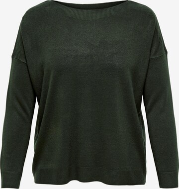 ONLY Carmakoma Sweater 'MELINA' in Brown: front