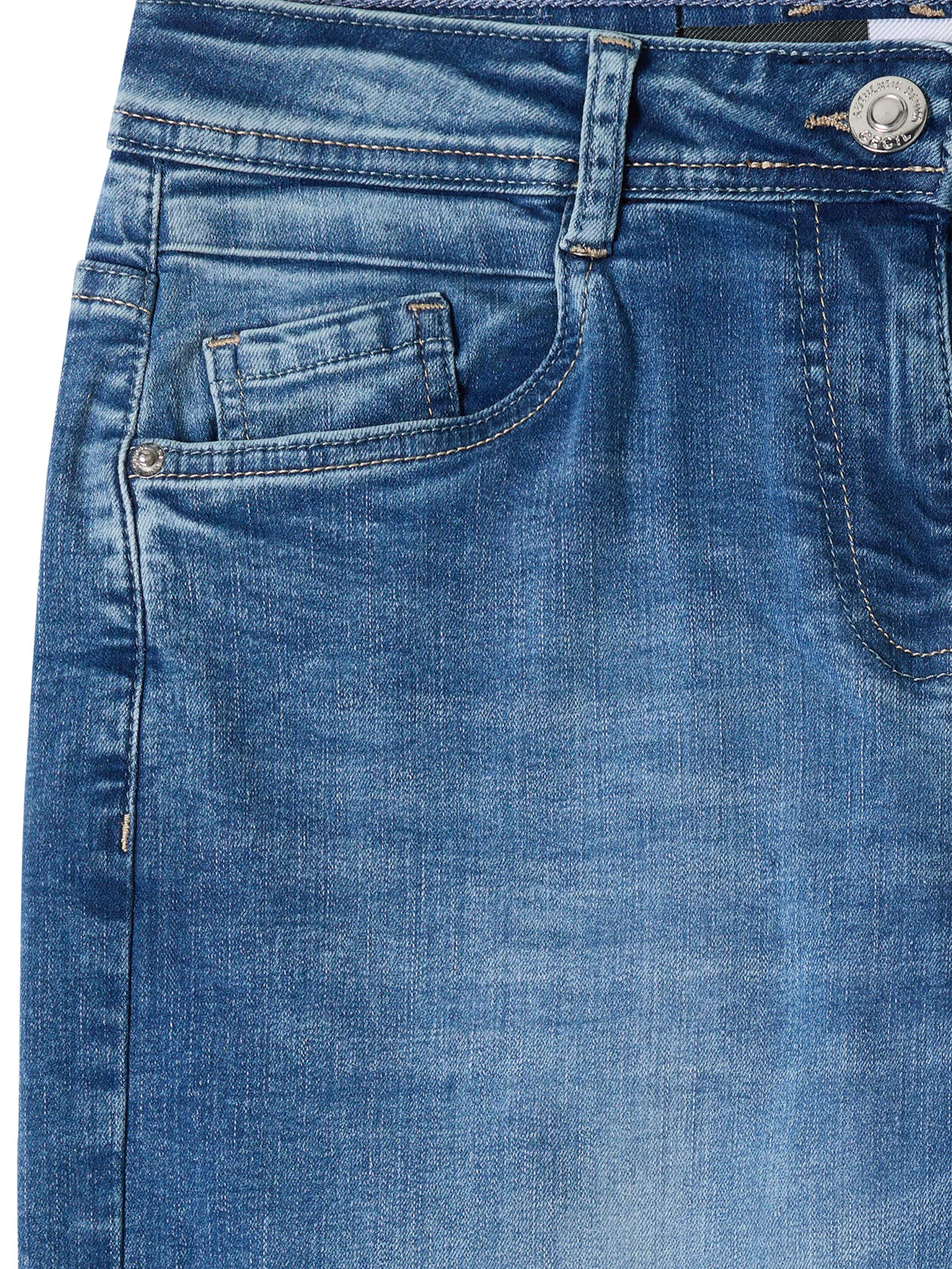 CECIL Barrel Jeans 'Scarlett' in Blue