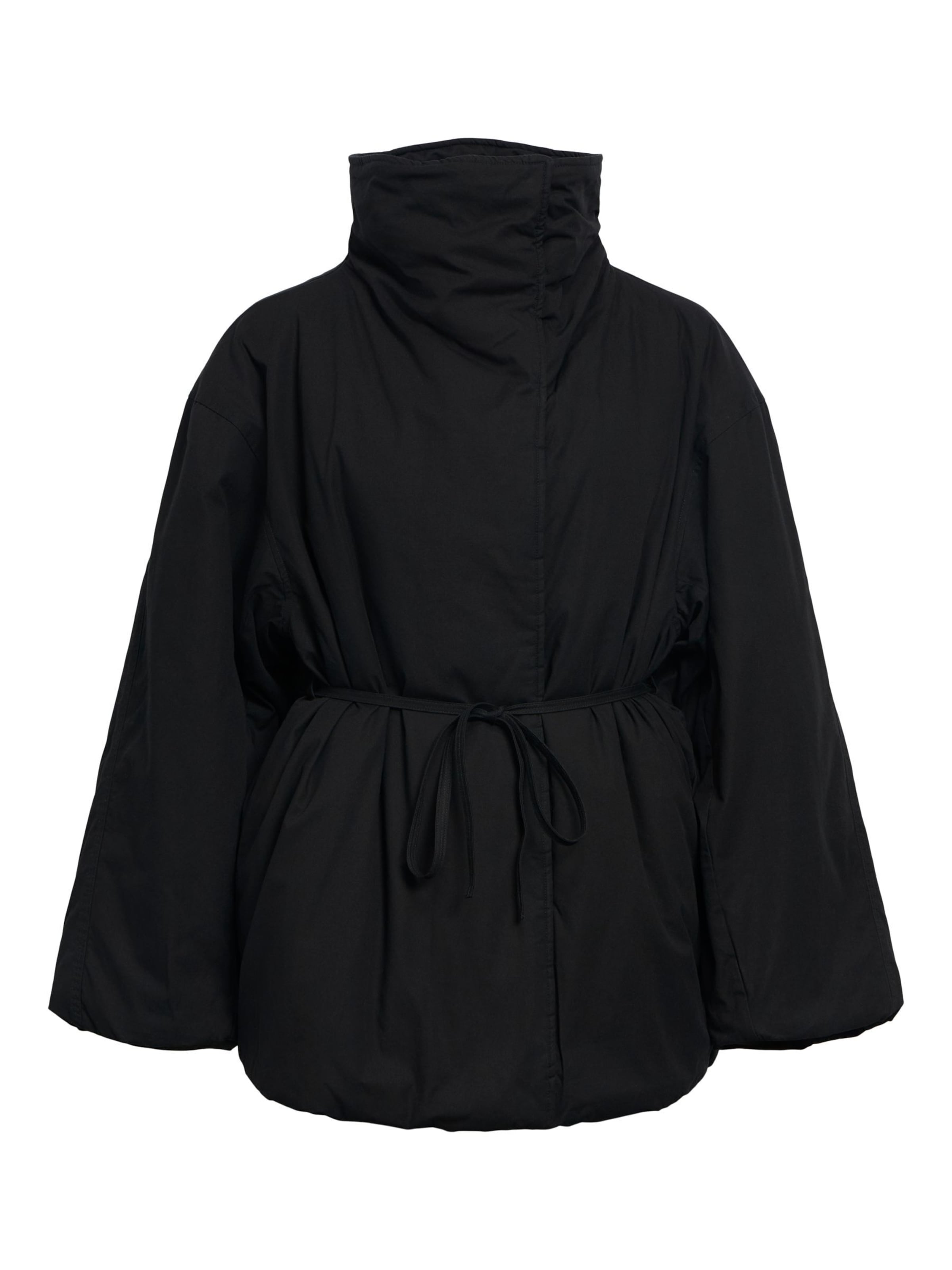 Veste mi-saison 'OBJPinea' OBJECT en noir : devant