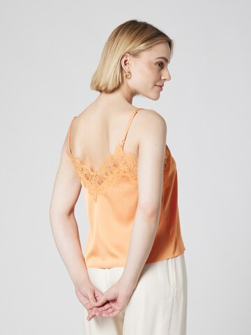 Guido Maria Kretschmer Women Top 'Lynn' in Orange: zadná strana