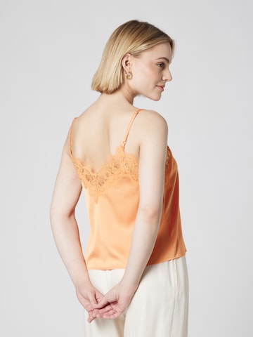 Guido Maria Kretschmer Women Top 'Lynn' in Orange: back