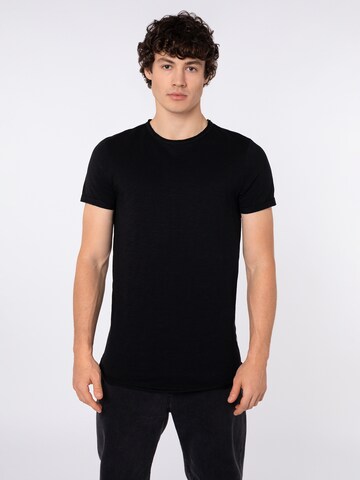 Sublevel Shirt in Black: front