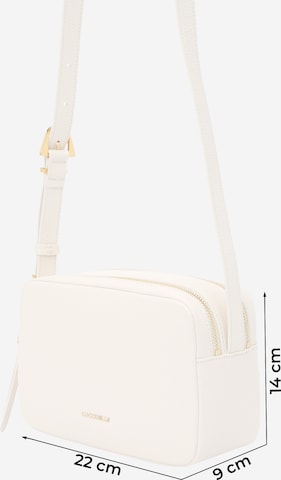 Coccinelle - Bolso de hombro 'GLEEN' en blanco