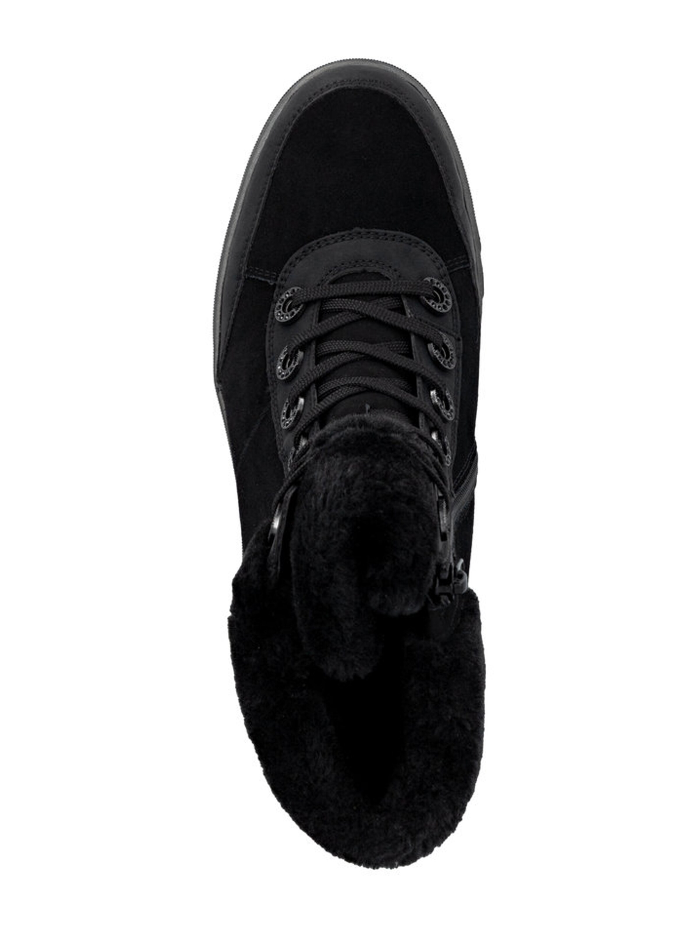 REMONTE Lace-up bootie in Black