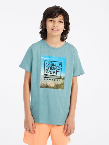 PROTEST Shirt 'PRTPeter JR' in Groen