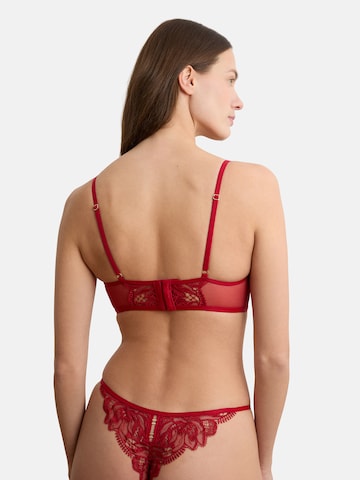 Balconcino Reggiseno 'Wild Night' di ETAM in rosso