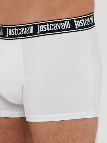 Just Cavalli Bokserki w kolorze biały